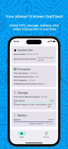 Device Info X Screenshot 1 of 5