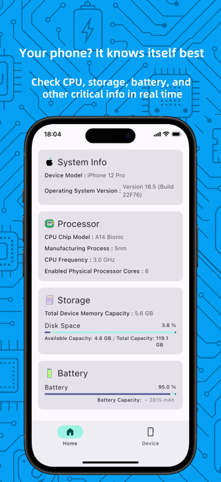 Device Info X Screenshot 1 of 5