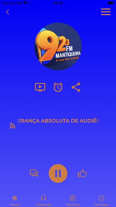 Rádio Mantiqueira FM Screenshot