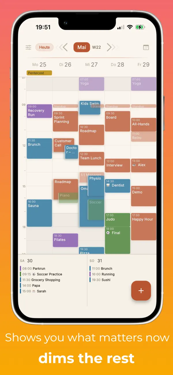 #2. Polygenda – Week & Year (iOS) di: Mario Gersbach