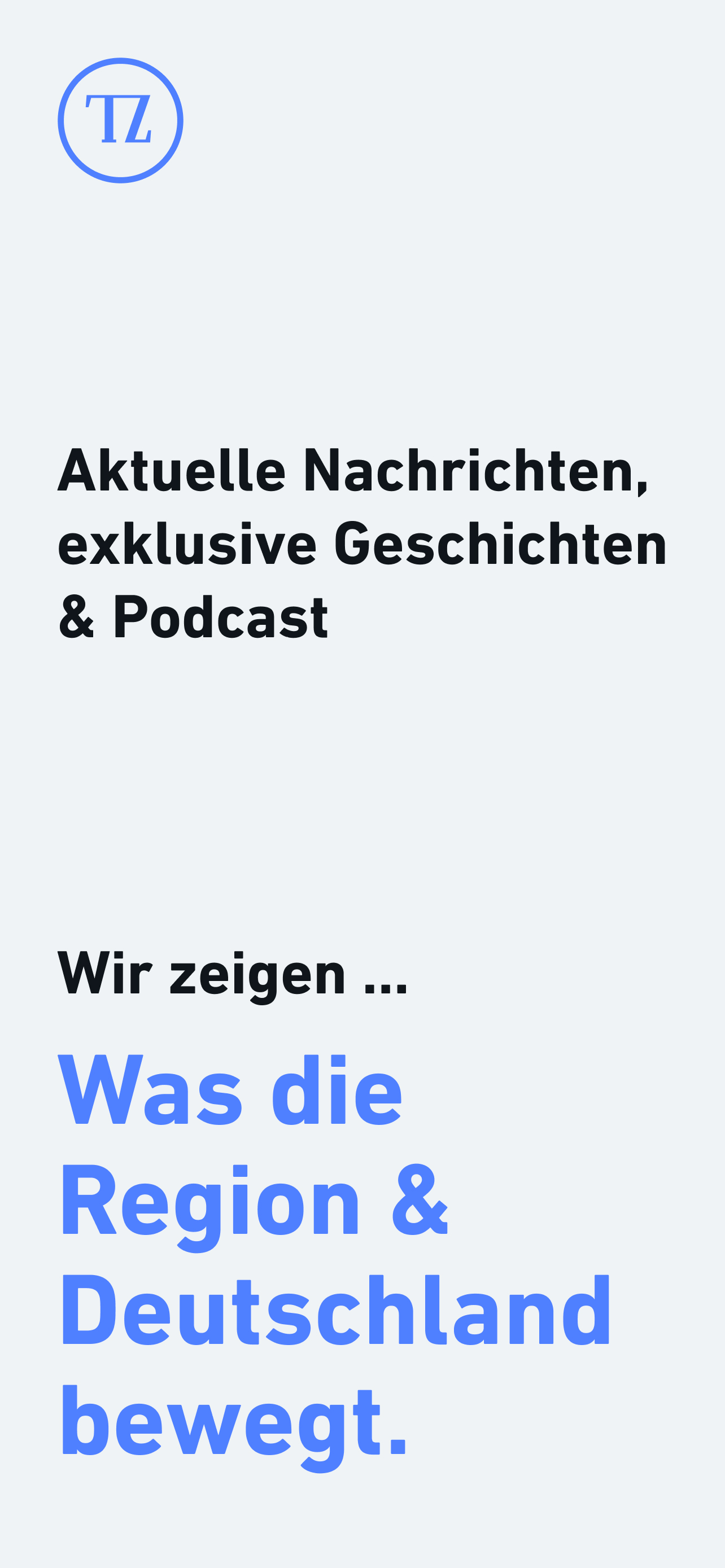 TZ - Nachrichten und Podcast