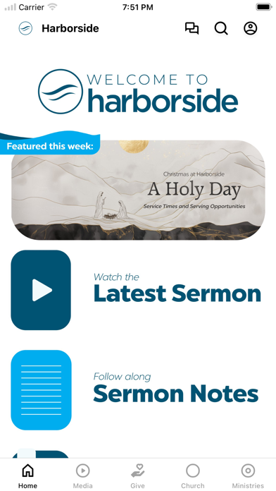 Harborside Christian Church Screenshot