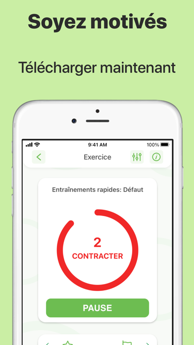 Screenshot #3 pour Entraineur Kegel et Exercices