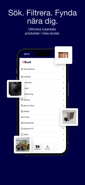 Budi Auktioner iPhone screenshot 4
