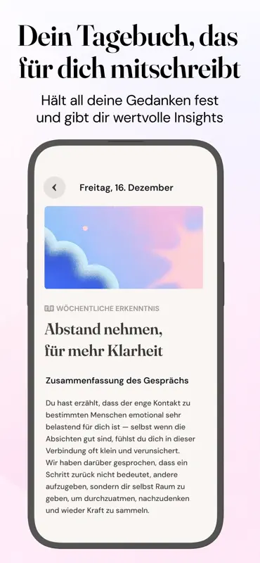 Ally: Dein Coach & Tagebuch screenshot 5 of 9