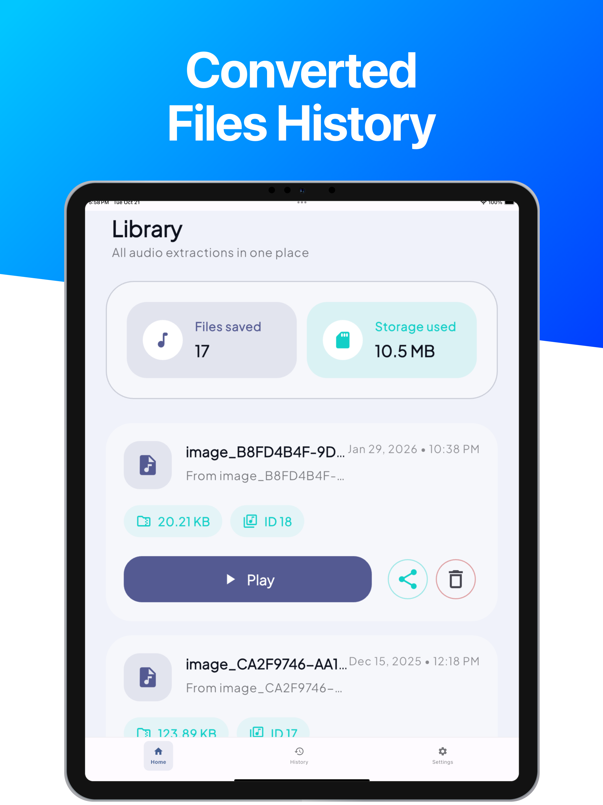 Video to mp3 converter app. screenshot 12