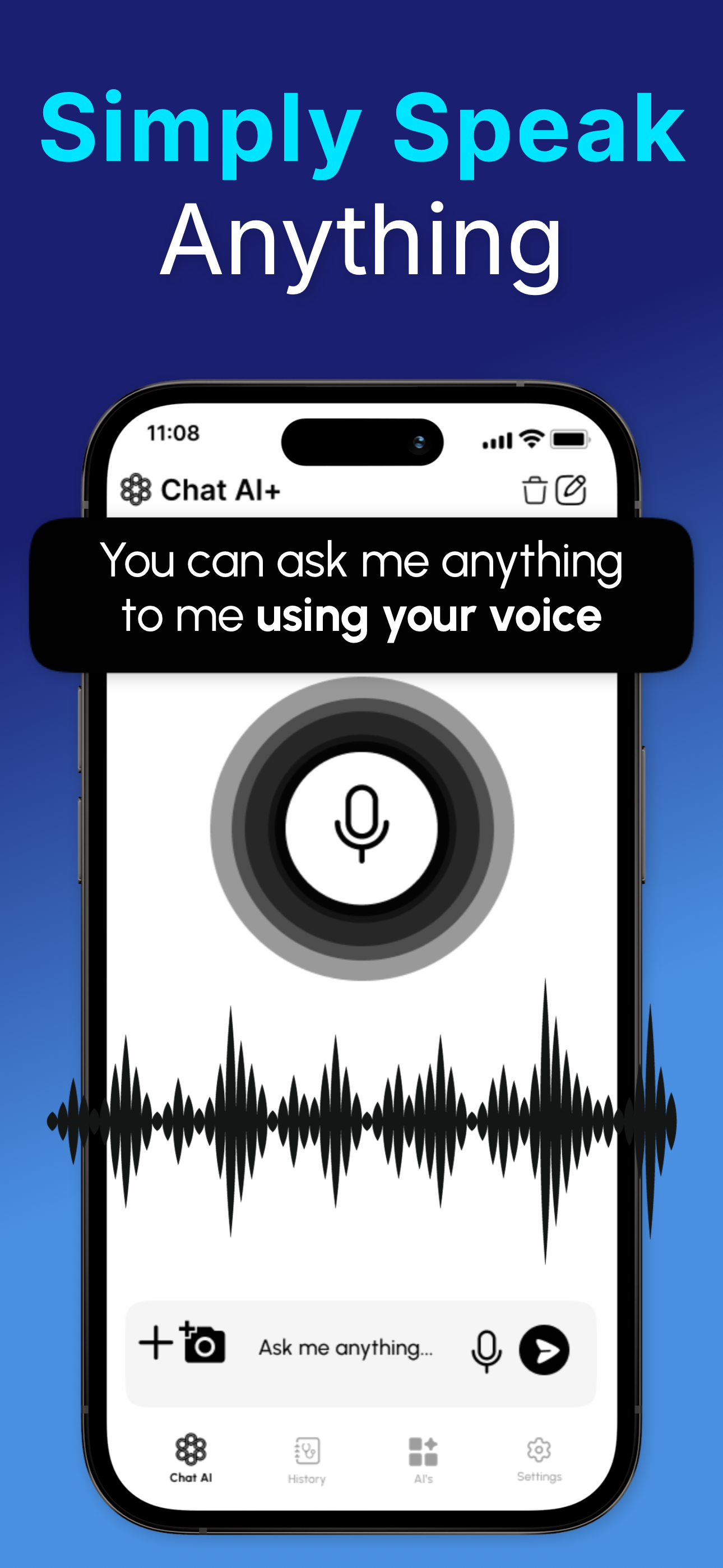 Chat+ AI: Safe & PIN-Protected screenshot 7