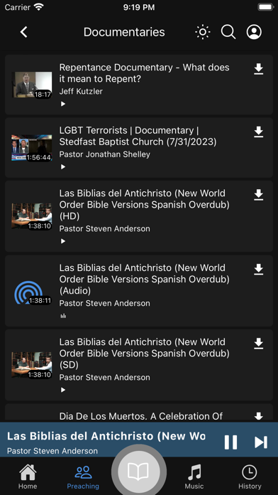 Screenshot #1 pour Baptist Faith