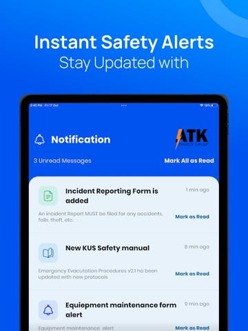 ATK-Forms iPad screenshot
