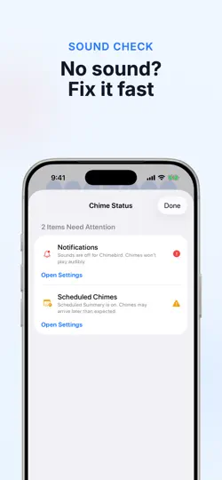 Скриншот Chimebird - Hourly Voice Chime на iPhone 5