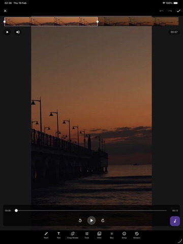 Gamma: Video Editor iPad screenshot