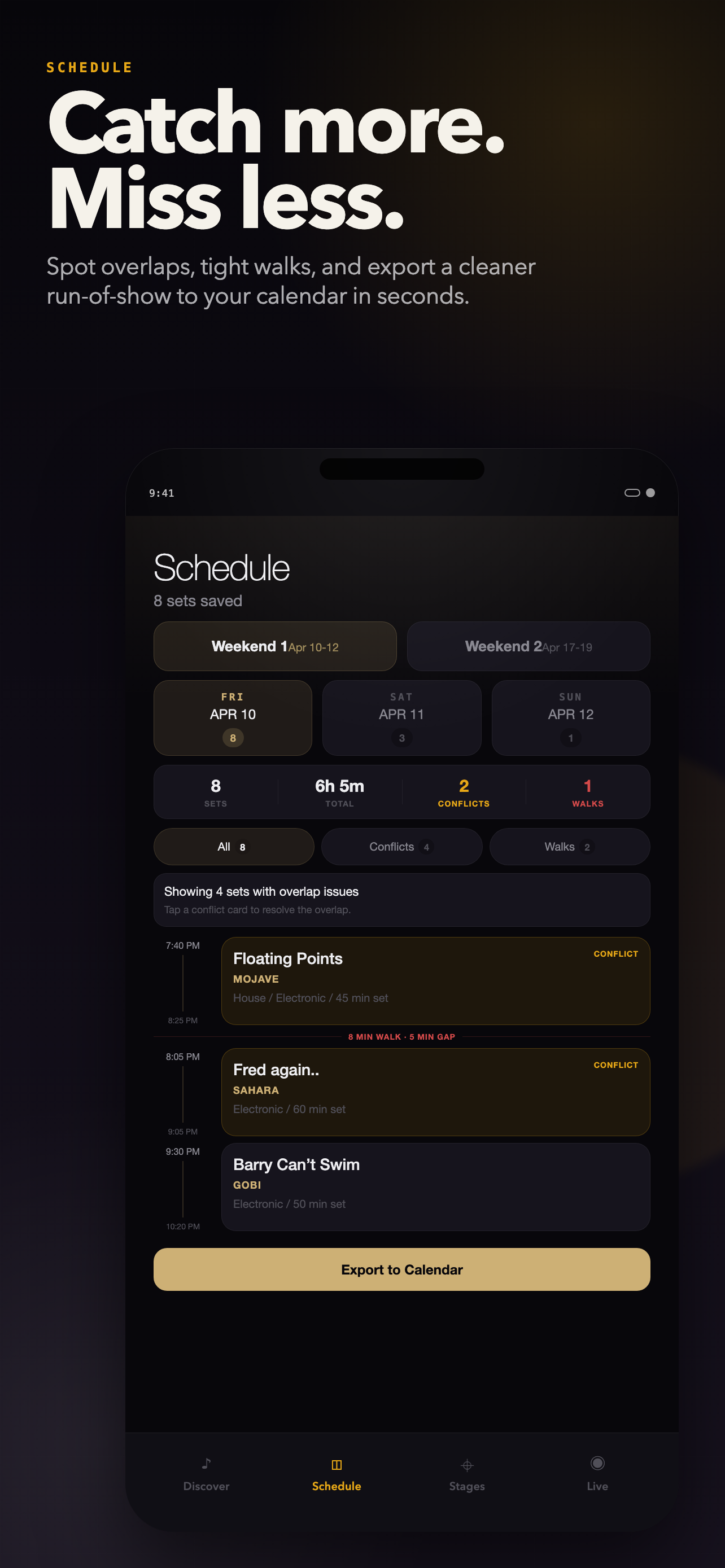 Sundial: Festival Planner screenshot 3