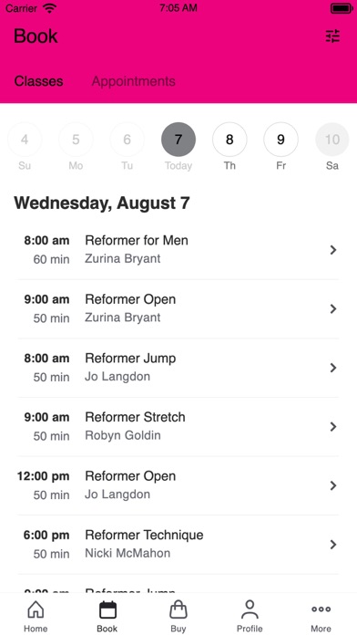 My Pilates Studio Pymble Screenshot