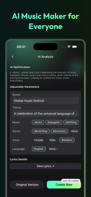 Somio AI Music Generator screenshot 2