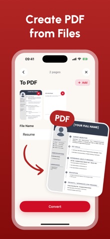 Pic to PDF Easy Converter + Screenshot 2 of 5