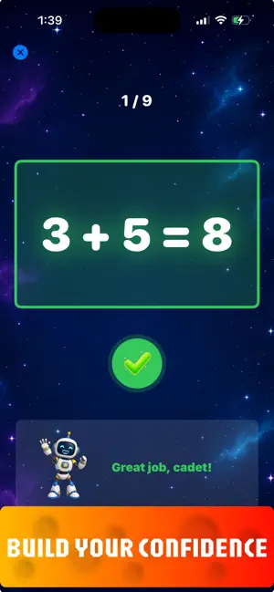 Space Math Academy screenshot 2