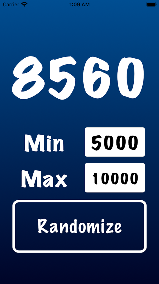 #4. Random Number Generator – RNG (iOS) 作者: Vicki Partridge