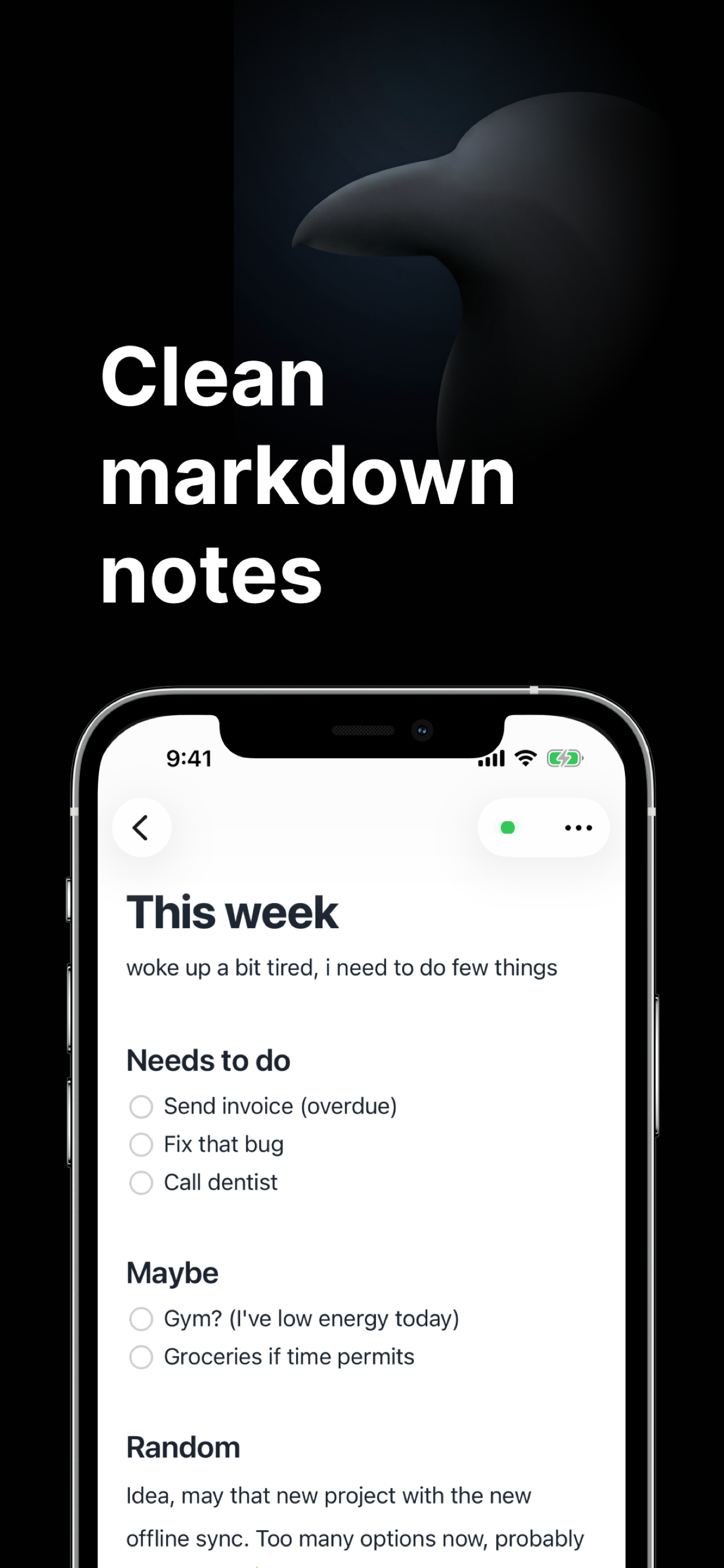 Raven - Markdown Notes