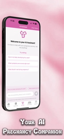 NINE: AI Pregnancy Tracker Screenshot 2 of 9