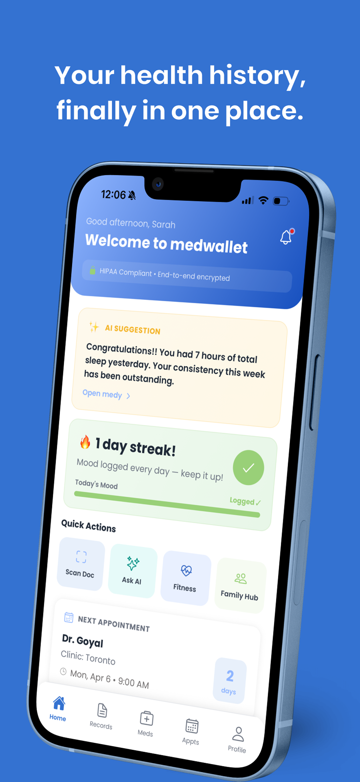 medwallet: AI Medical Wallet screenshot 4