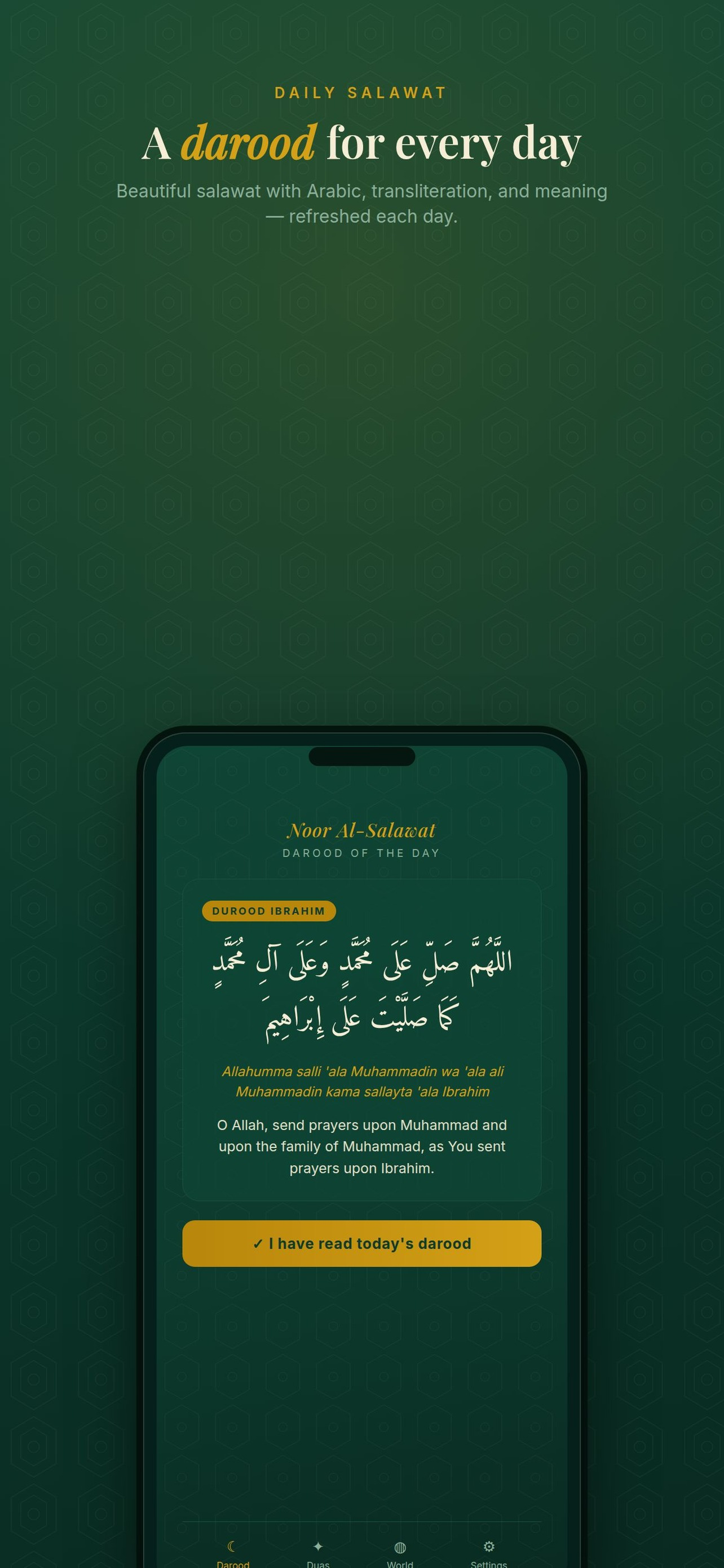 Noor Al-Salawat screenshot 3