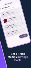 Savings Tracker & Goals screenshot