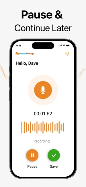 LessonRecap screenshot 2
