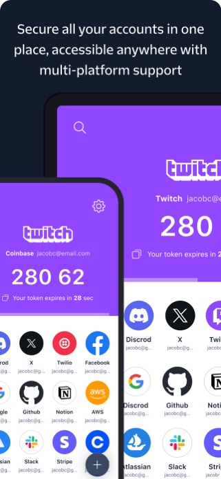 Twilio Authy スクリーンショット2