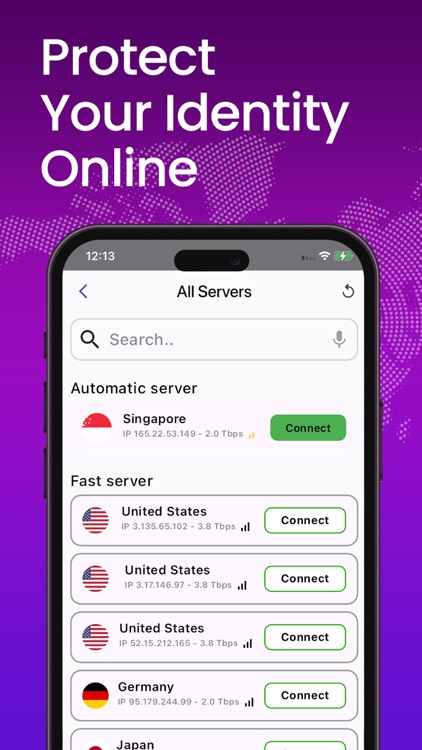Secure VPN App: Kivo VPN screenshot-3