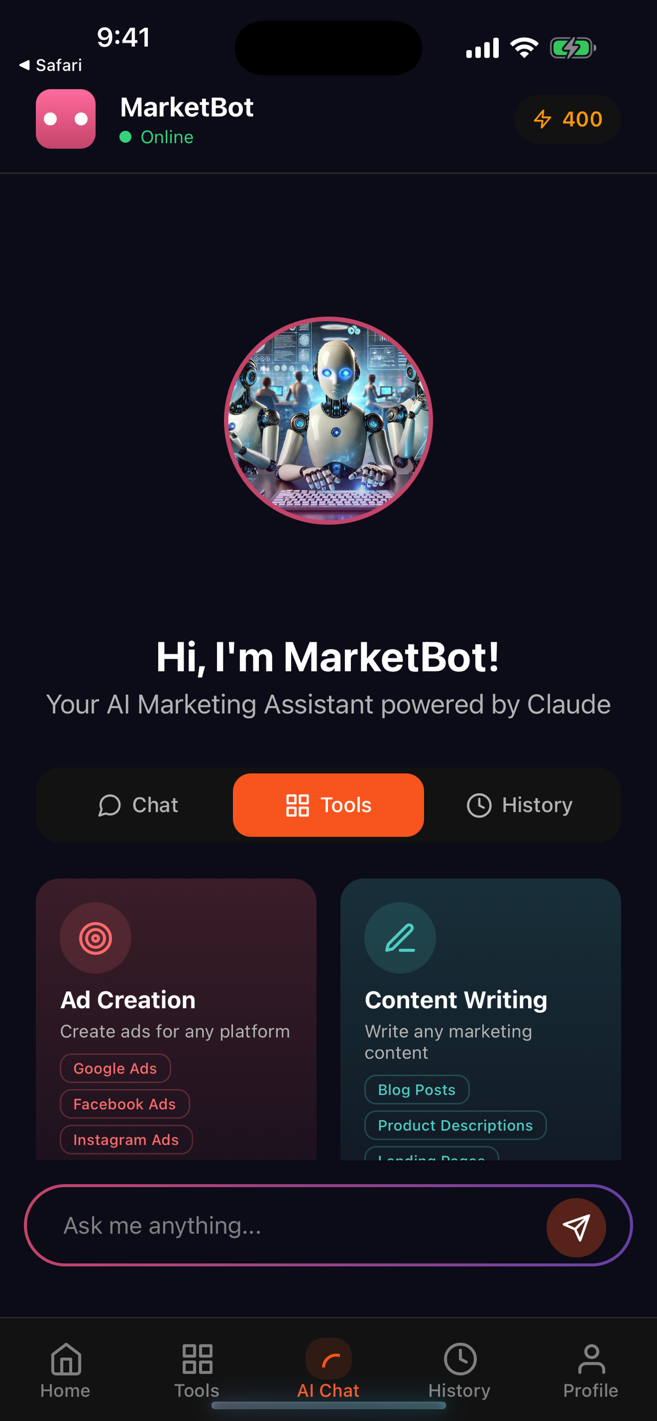 MarketingTool - AI Marketing