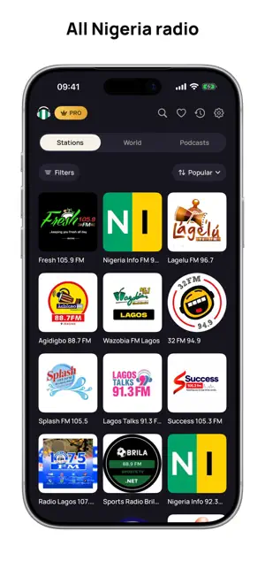 Radio Nigeria FM Online Live screenshot 1