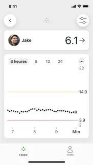 dexcom follow iPhone Captures Décran 4