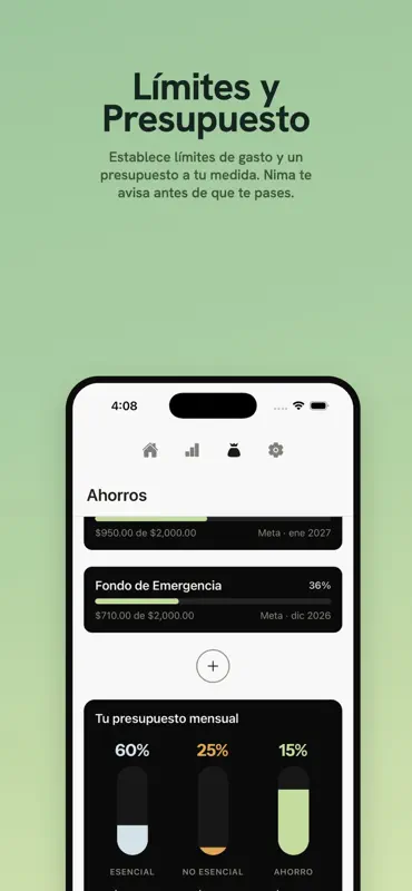Nima: Control de Gastos screenshot 6 of 8