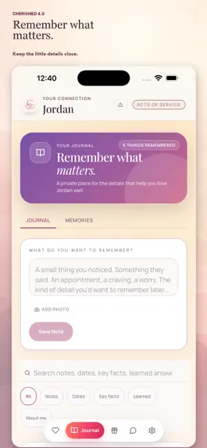 Cherished: Love Reminders screenshot 3