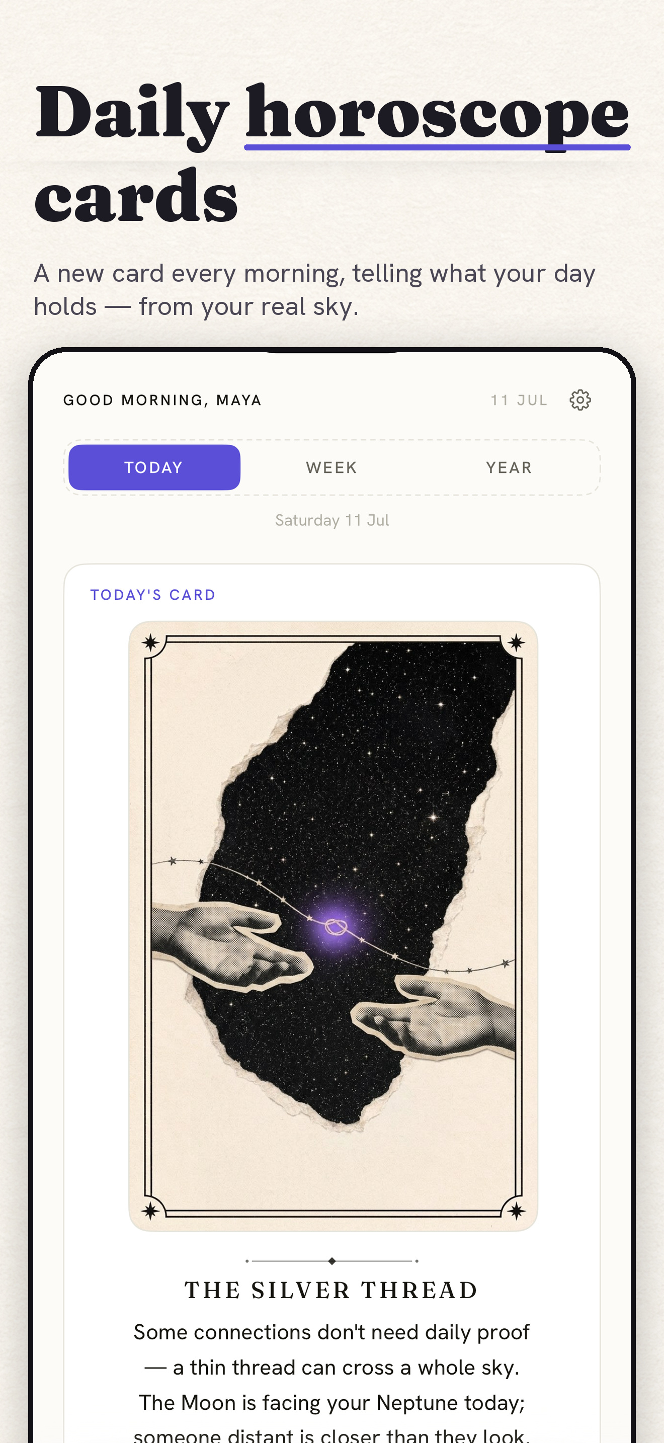 MoonQ: Personalized Astrology screenshot 3