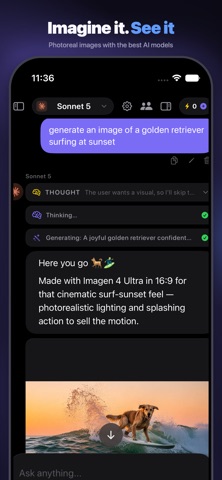 inRole AI Chatbot & Video iPhone screenshot