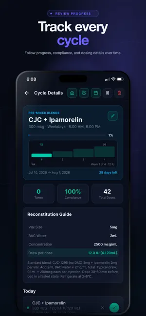 Peptide Protocol+ screenshot 4
