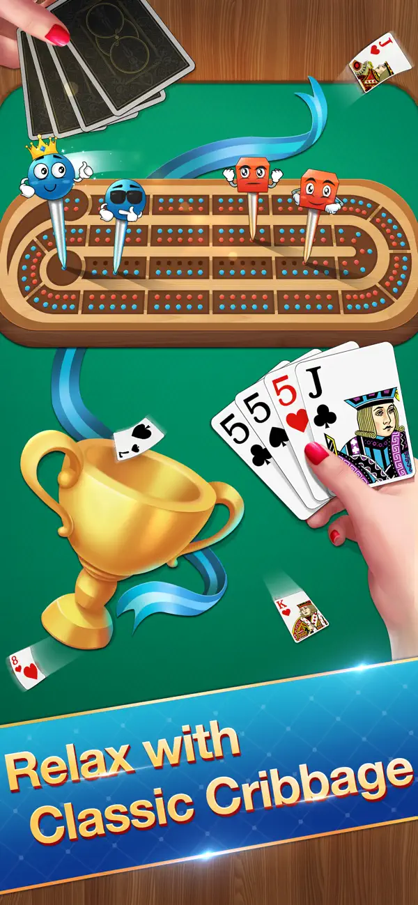 Screenshot #2 pour Cribbage - Card Game