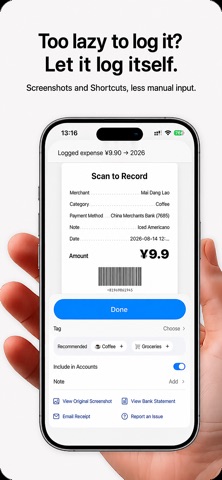 Snapto: Photo Expense Tracker Screenshot 2 of 10