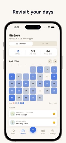 Hibi — Effortless daily Screenshot 4 of 6