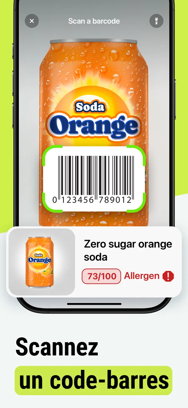 Screenshot #3 pour Scanner Alimentaire - OnFork