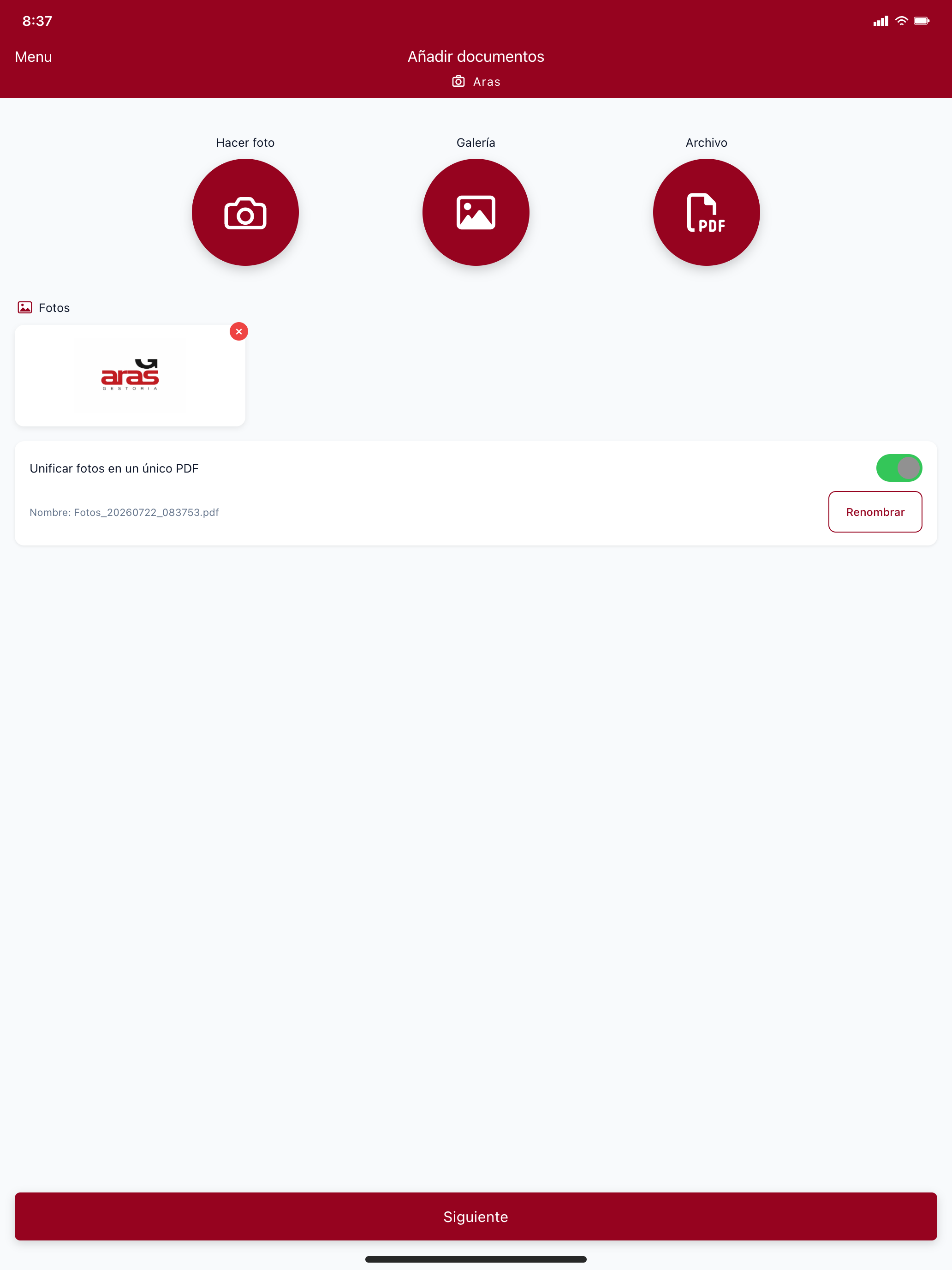 Gestoria Aras screenshot 9