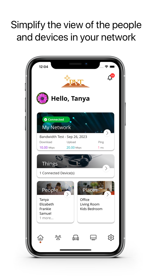 #2. PVT ConnectIQ (iOS) 由: Peñasco Valley Telephone Cooperative, Inc.