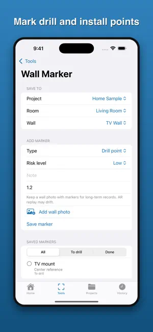 WallMark: AR Wall Planner screenshot 3