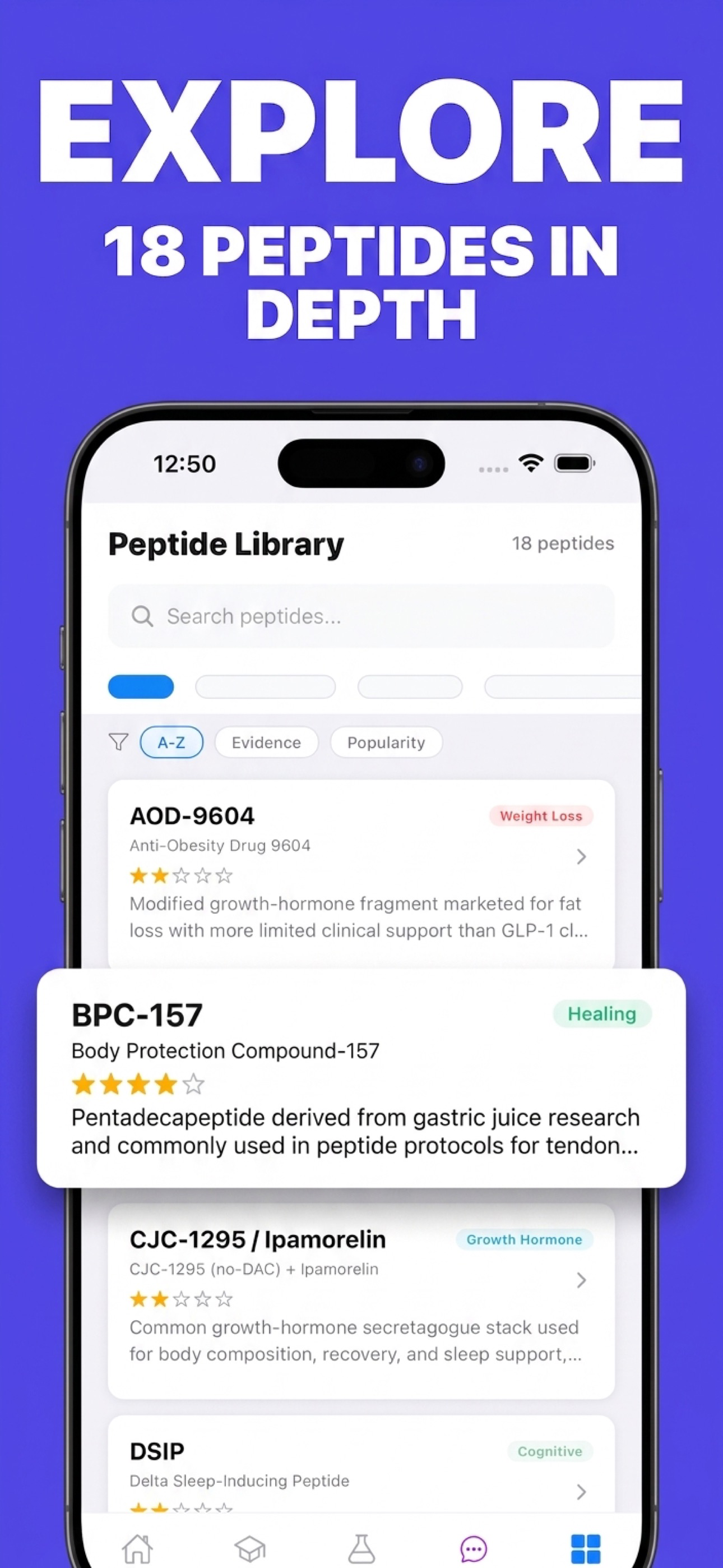 Peptly: Peptide Tracker Logger