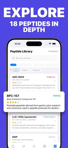 Peptly: Peptide Tracker Logger Screenshot 5 of 6