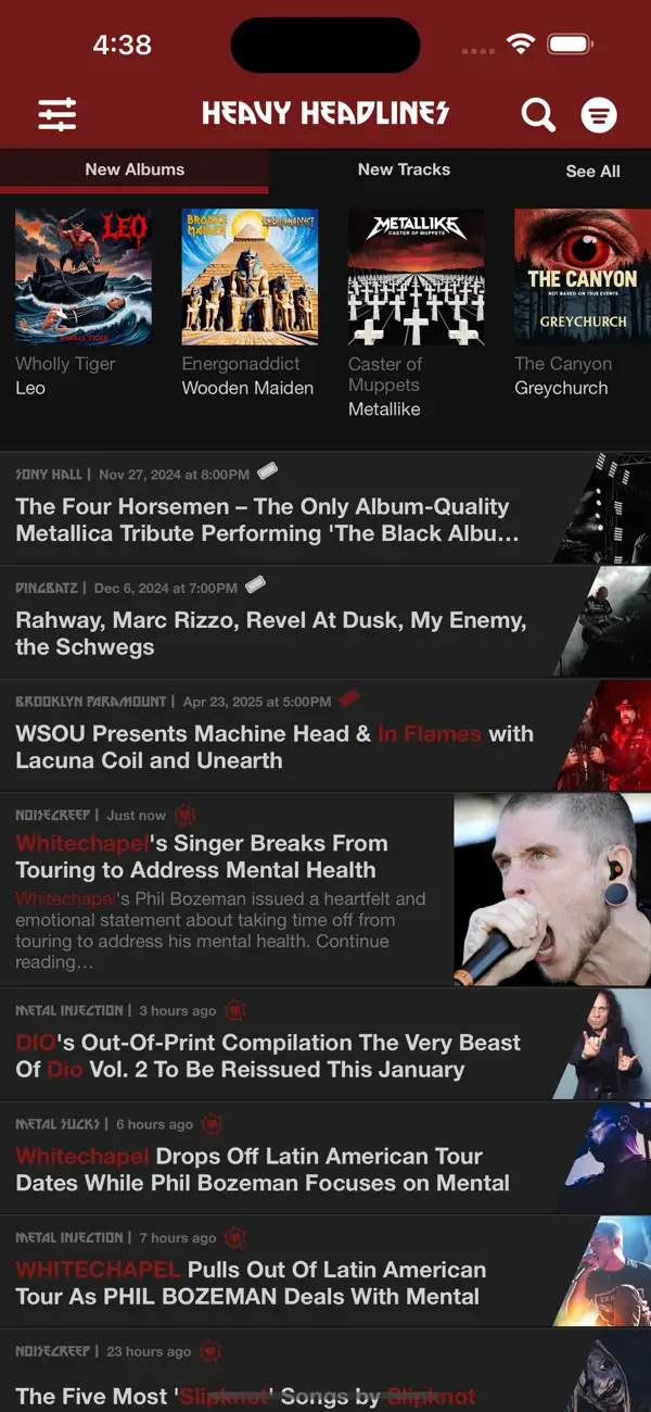 Screenshot #2 pour Heavy Headlines