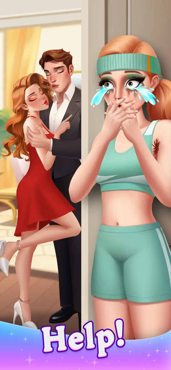 Beauty Blast: Makeover & Story Hack screenshot 1 - iOS game interface