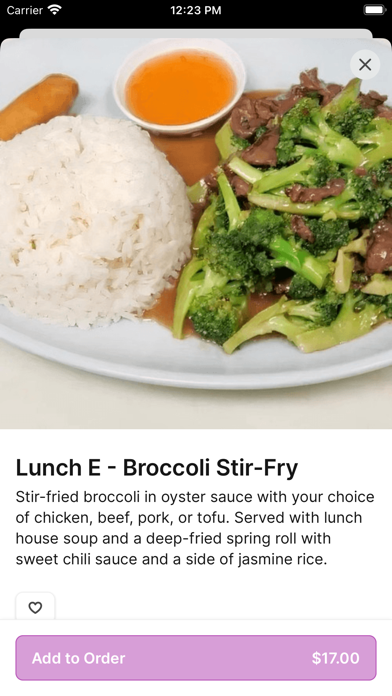 Thai Orchid Alaska iPhone screenshot 2 - Food & Drink app