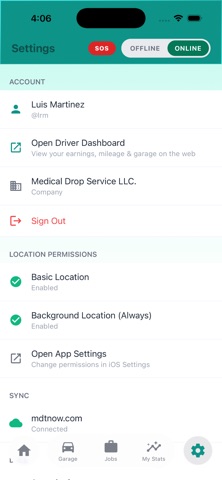 MDT Driver Screenshot 5 of 5